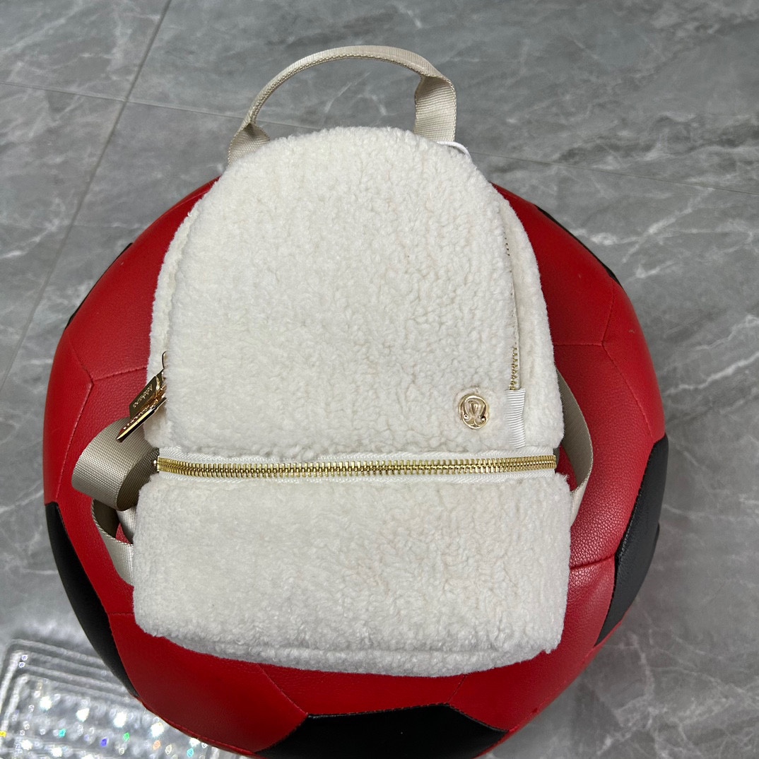 Mini Shearling Fleece Backpack - Comprehensive 3