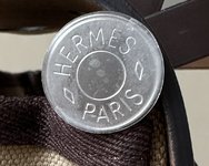 Hermes Bags Handbags Silver Hardware Canvas