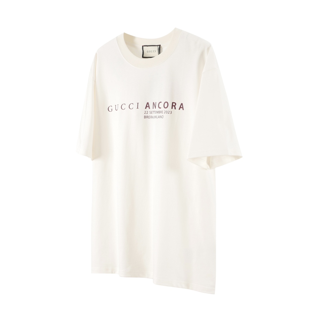 Gucci/古驰 24FW edición limitada de relaciones públicas camiseta de manga corta «G05» Comprado el original para desarroll…