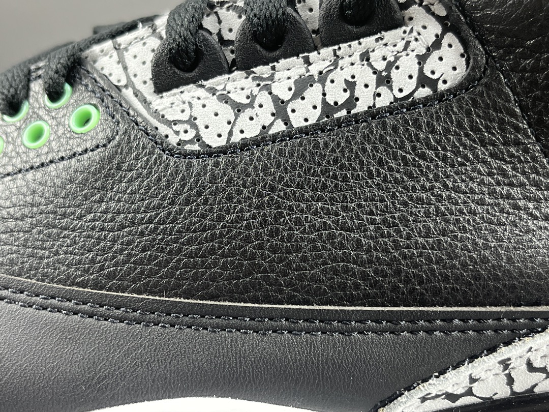 P纯原顶级AJ3黑绿蒂芙尼JordanAirJordan3中帮防滑减震耐磨潮流复古篮球鞋男款货号CT85