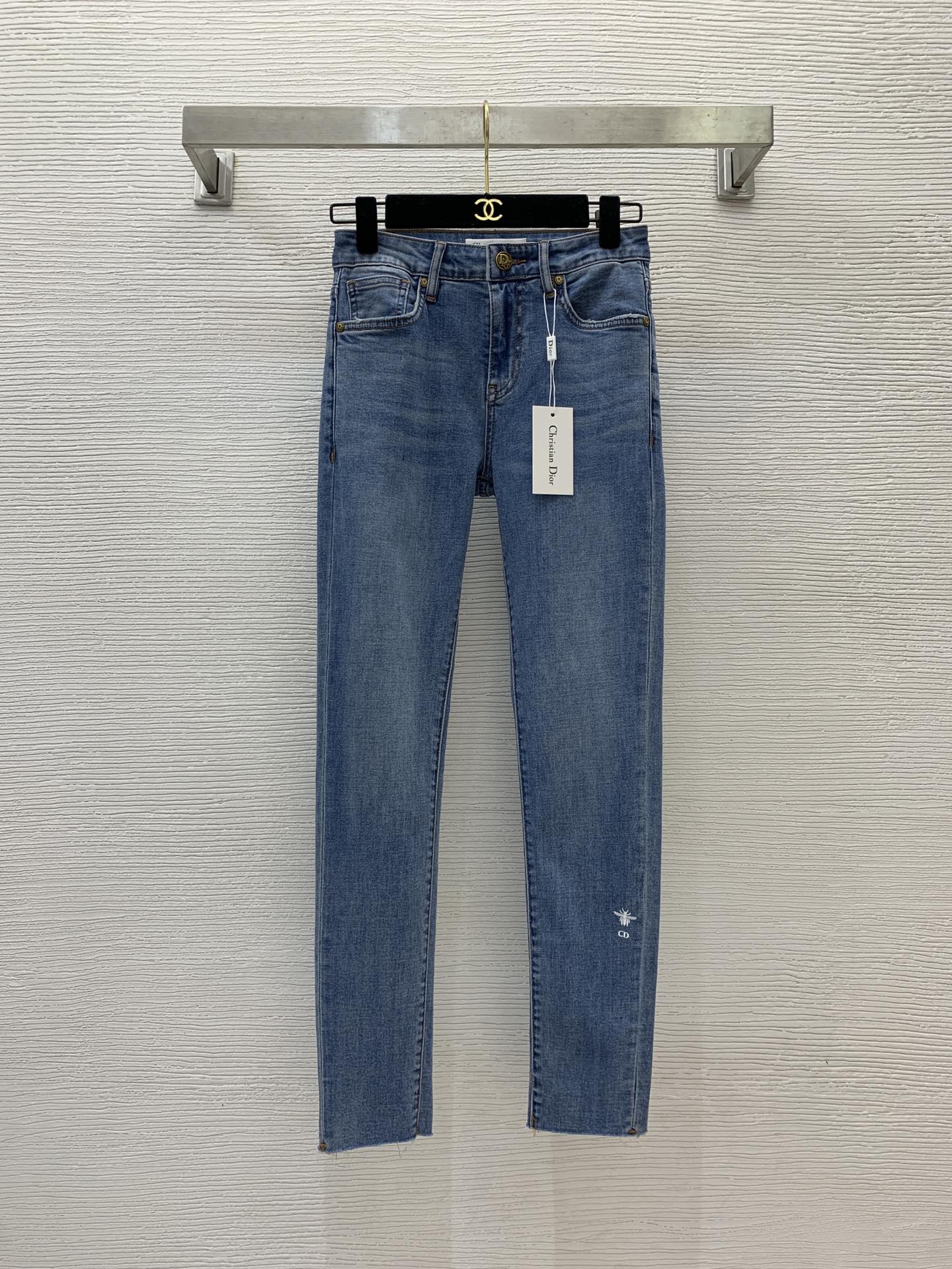 Where to Buy
 Dior Clothing Jeans Black Blue Grey Embroidery Cotton Spring/Summer Collection
