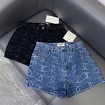 Shop Designer Replica
 Chanel Clothing Jeans Embroidery Spring Collection