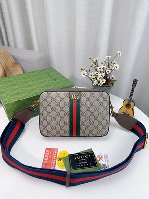 Gucci Ophidia Camera Bags Cowhide Vintage