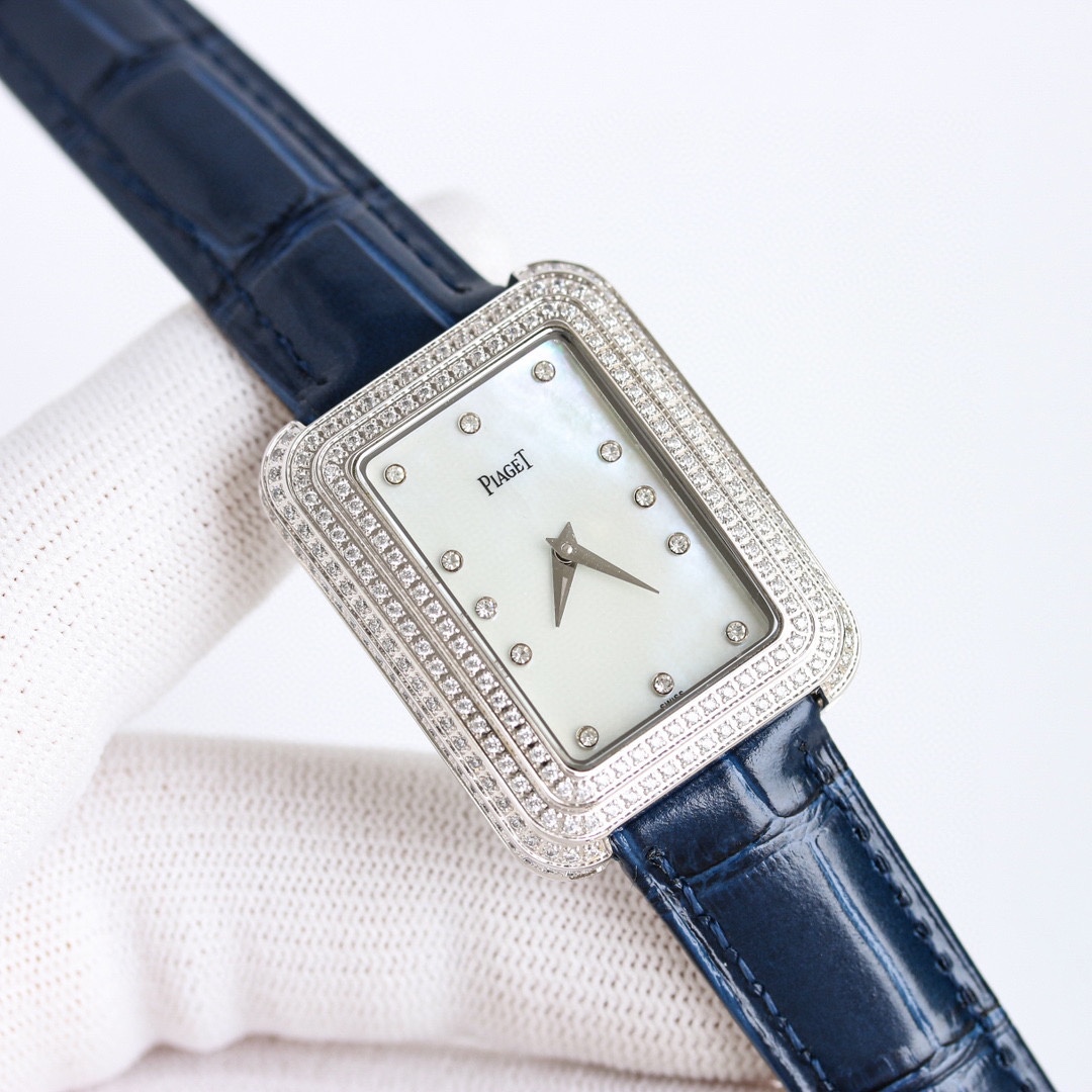 Piaget Limelight Rose Gold Diamond Ladies Watch with Brown Leather Strap 6 i1705967189 2810 5