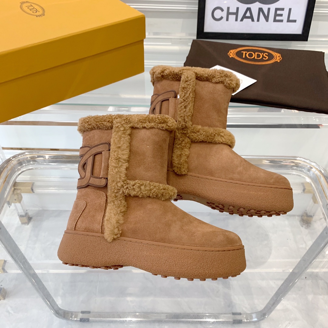 Tod’s New Snow Boots: Premium Winter List with Water-Resistant Cattle Skins - 图片 4