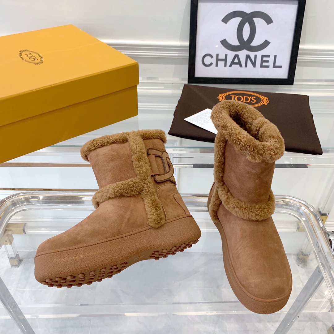Tod’s New Snow Boots: Premium Winter List with Water-Resistant Cattle Skins - 图片 3