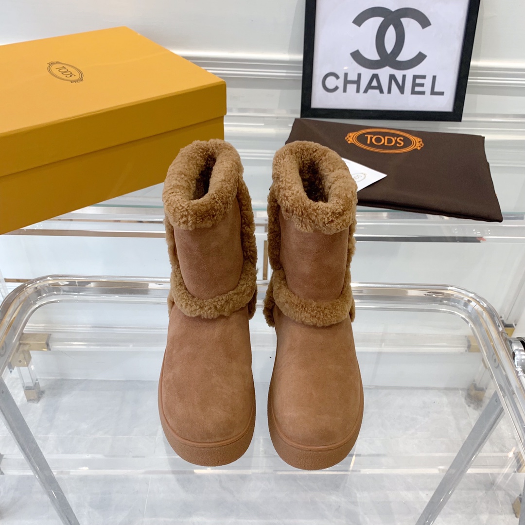 Tod’s New Snow Boots: Premium Winter List with Water-Resistant Cattle Skins - 图片 9