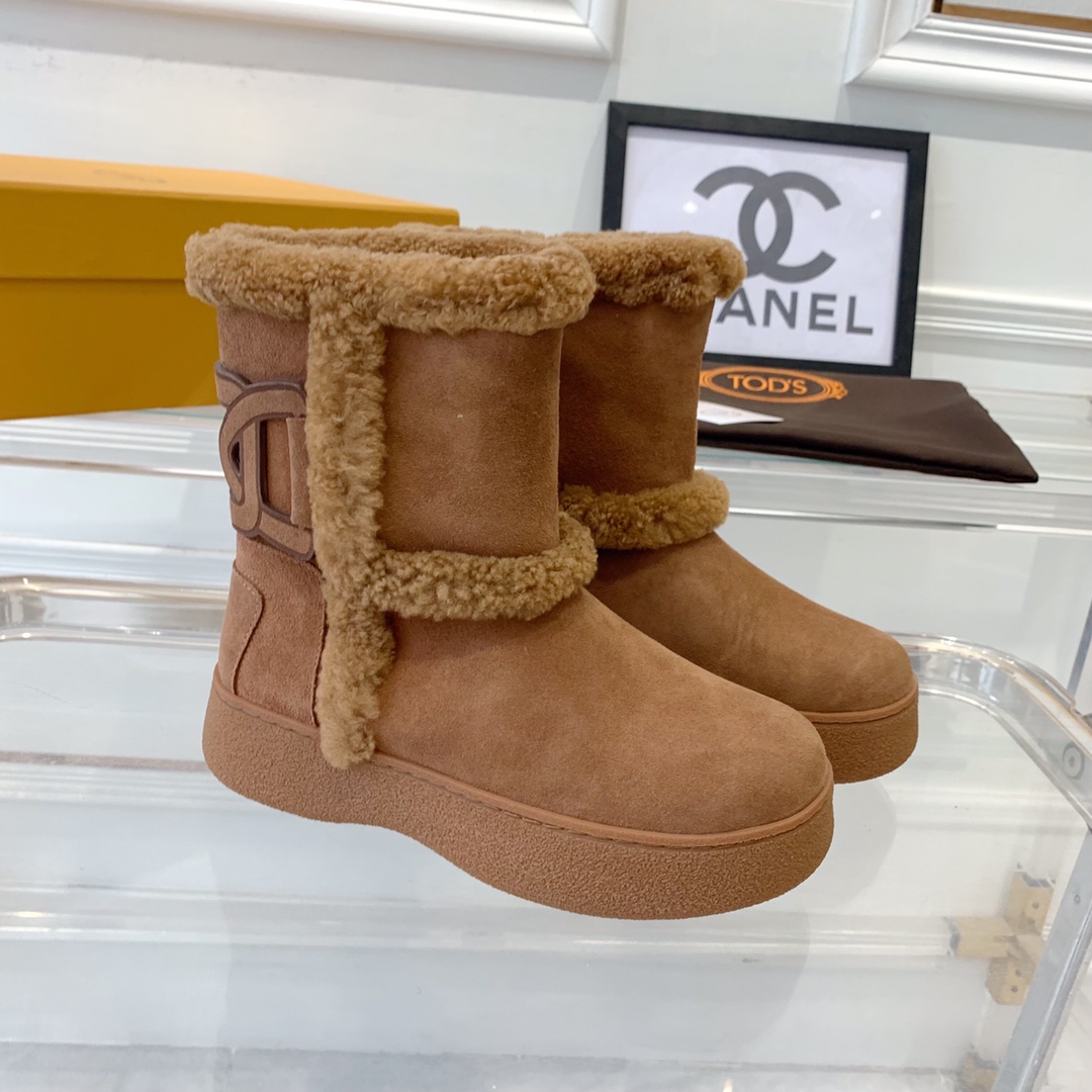Tod’s New Snow Boots: Premium Winter List with Water-Resistant Cattle Skins - 图片 2