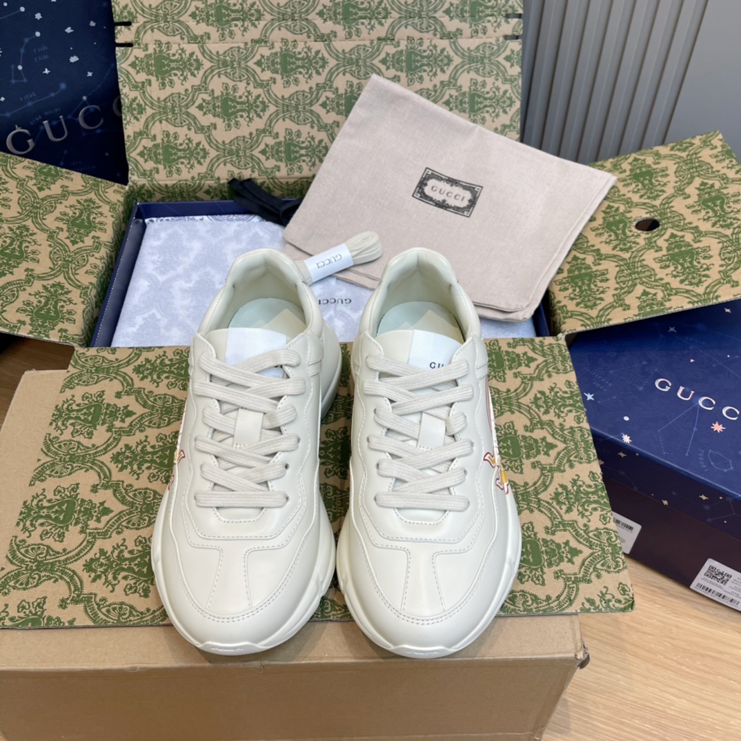 GUCCI Rhyton 运动鞋 牛皮 老爹鞋