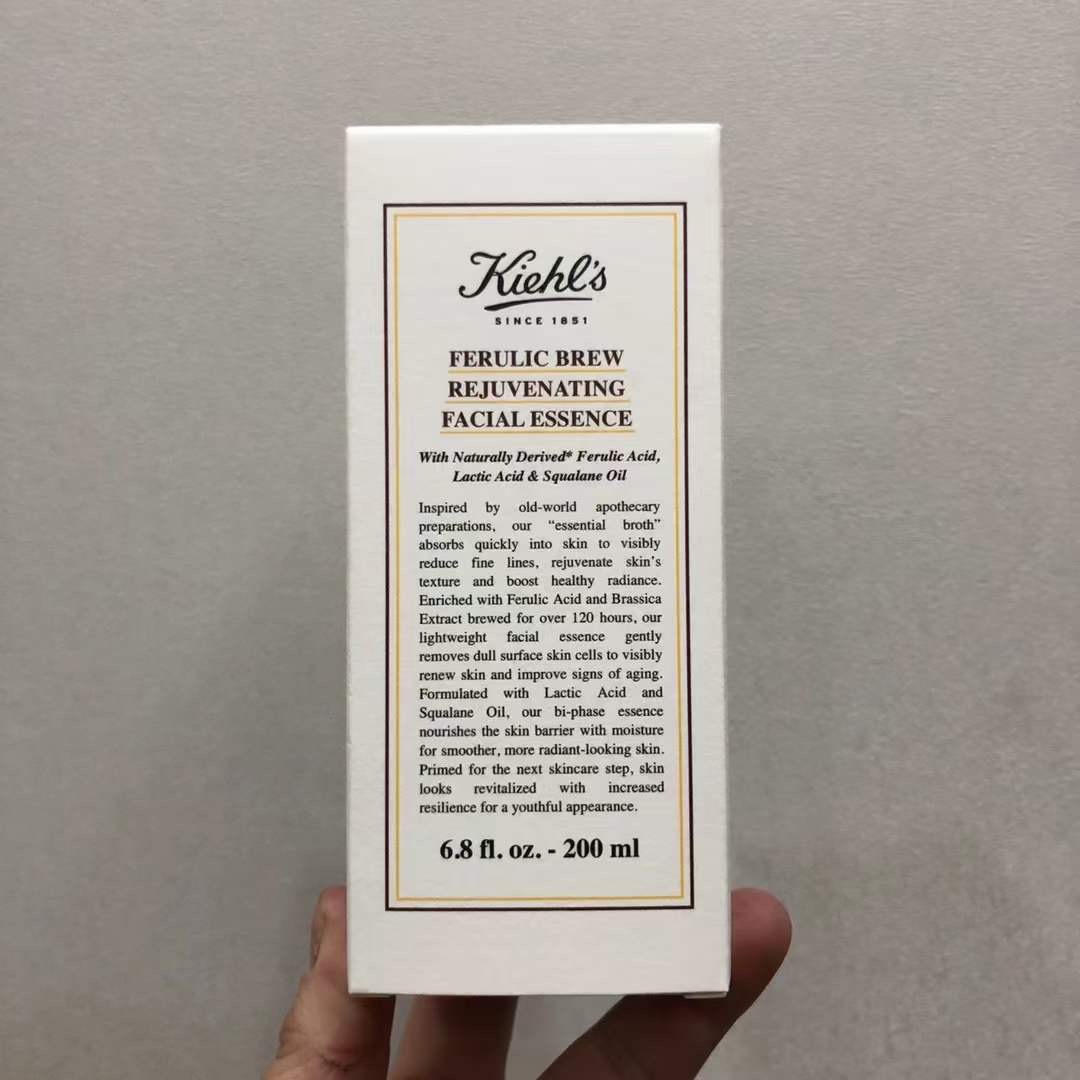 60. Esencia Ferulica de Kiehl's 200ml 🔜 ¡Alta calidad❗️ pack de 6 unidades/caja de 24 unidades‼️