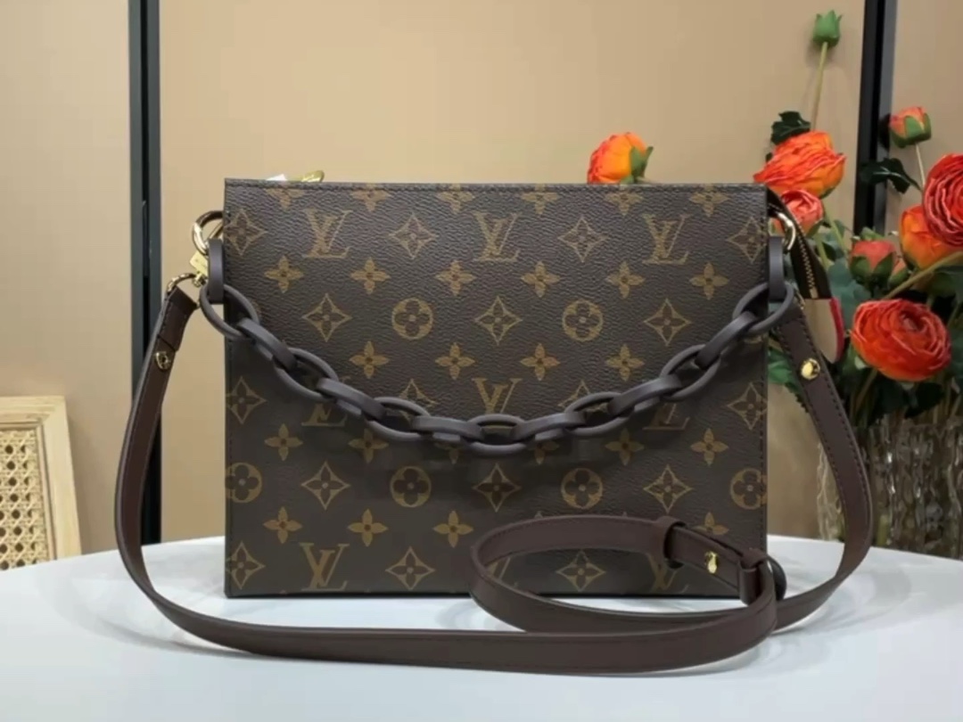 [Pochette Voyage Clutch Handbag] M47542 Presbyopia (Shoulder Strap Style) Upgraded Version