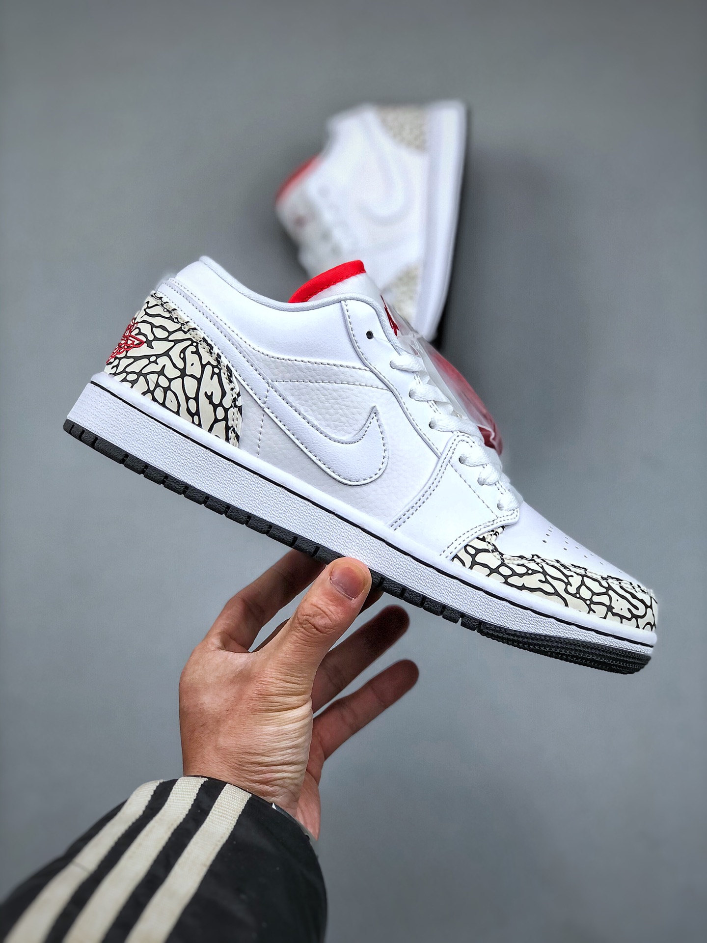 KNikeAirJordan1Low爆裂纹AJ1乔丹一代低帮经典复古文化休闲运动篮球鞋原楦原档案数据开发