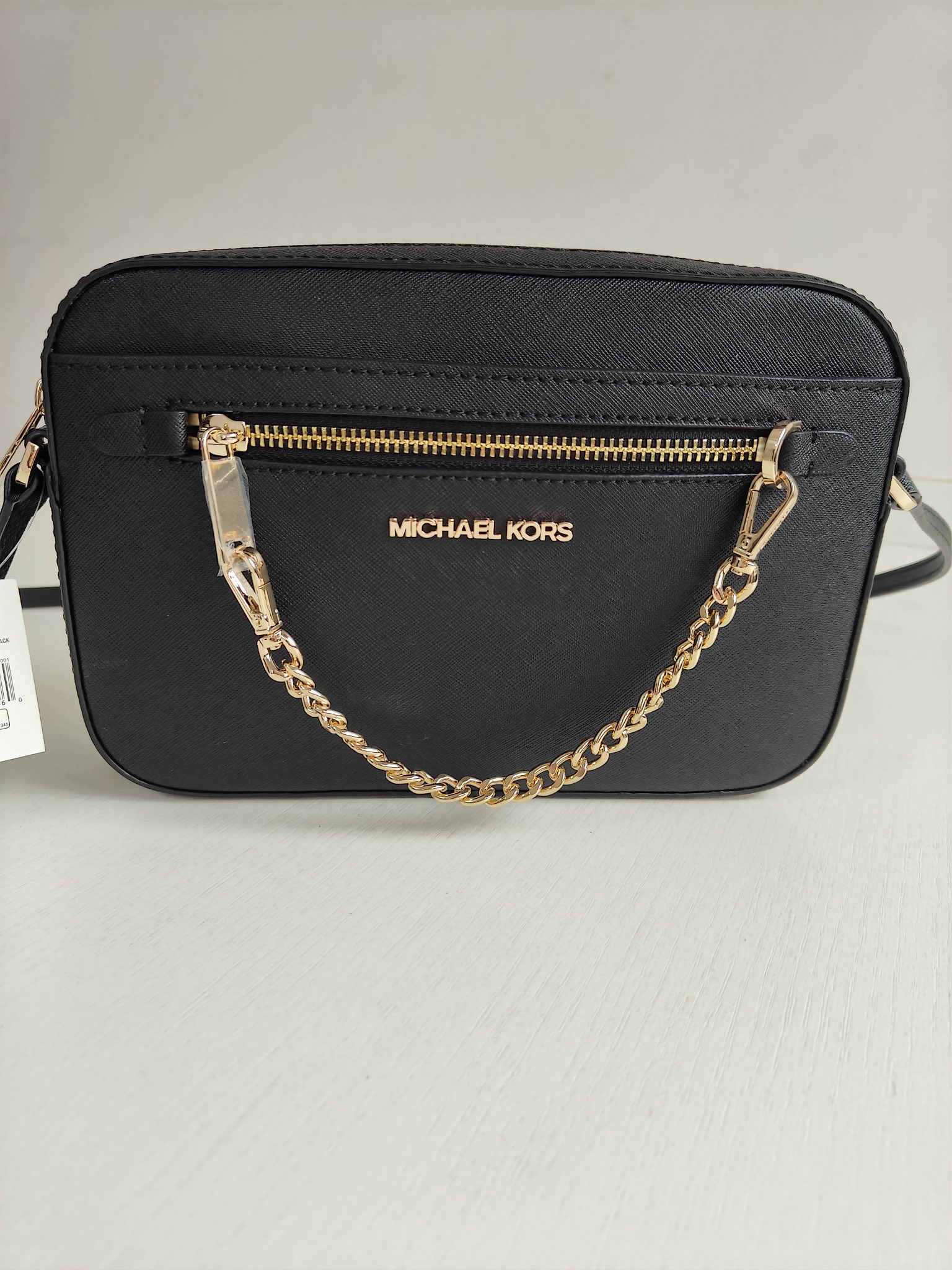Michael Kors ～MK新款JET SET ITEM系列女包链条小方包单肩斜挎包相机包，尺寸：24×16×5