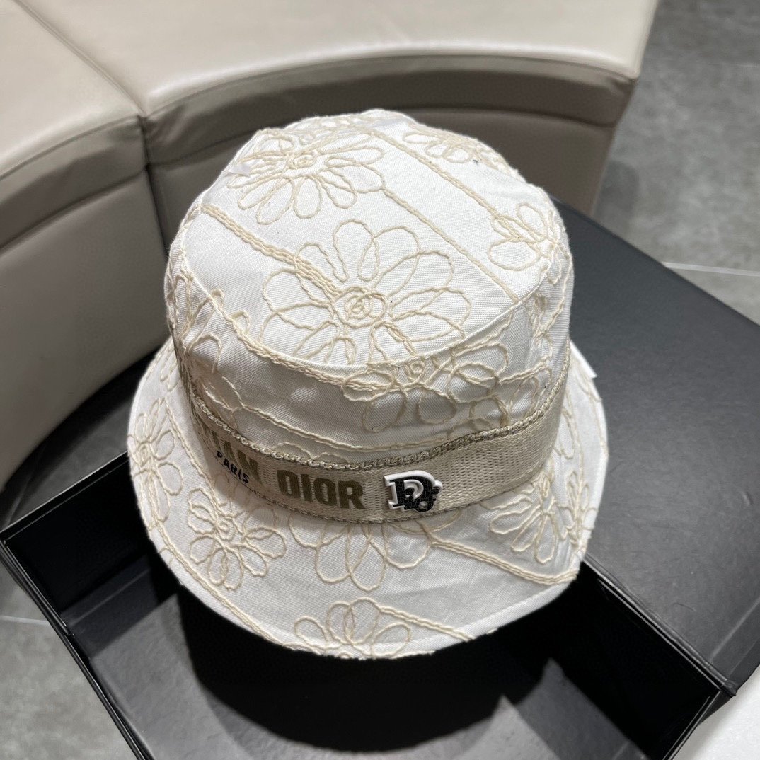 Dior迪奥2023新款渔夫帽官方新款正品开模头围57cm