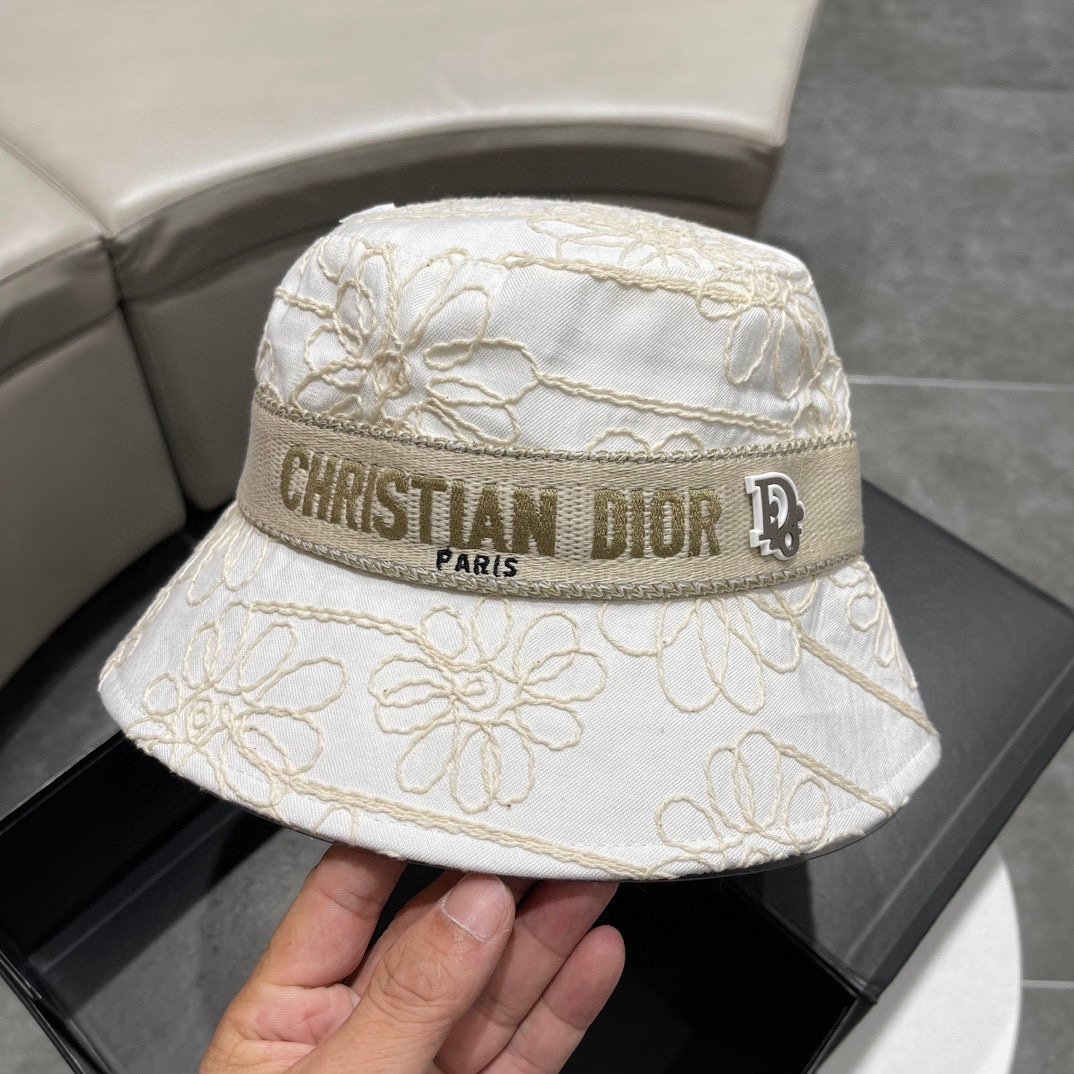 Dior迪奥2023新款渔夫帽官方新款正品开模头围57cm