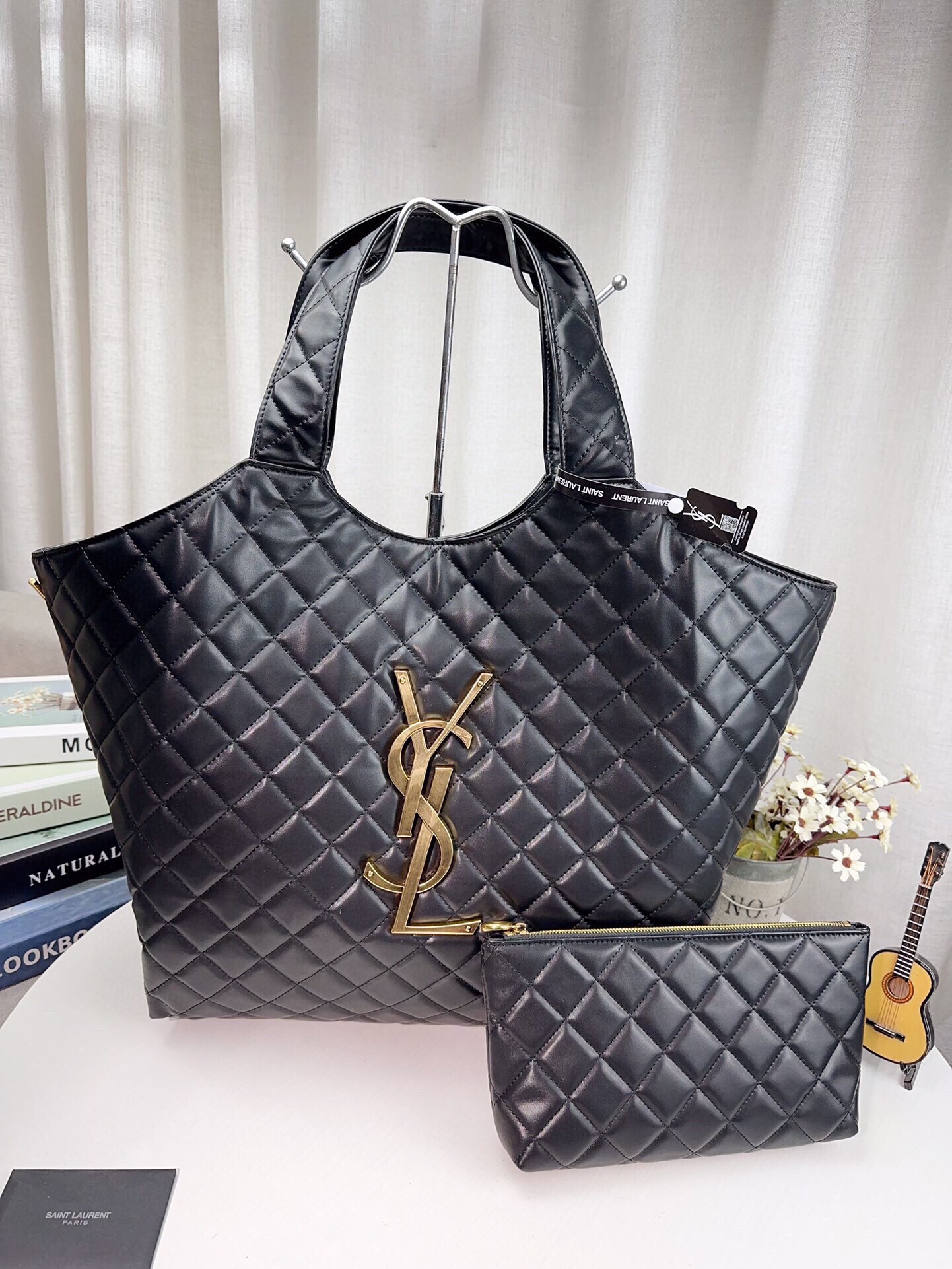 Yves Saint Laurent Handbags Tote Bags Sheepskin Fashion