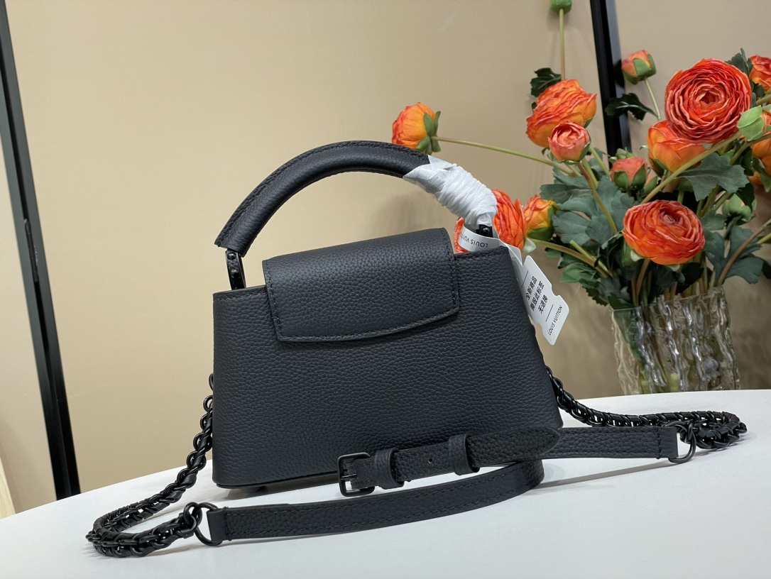 Louis Vuitton LVs top end-of-year purchase of Capucines bb mini size