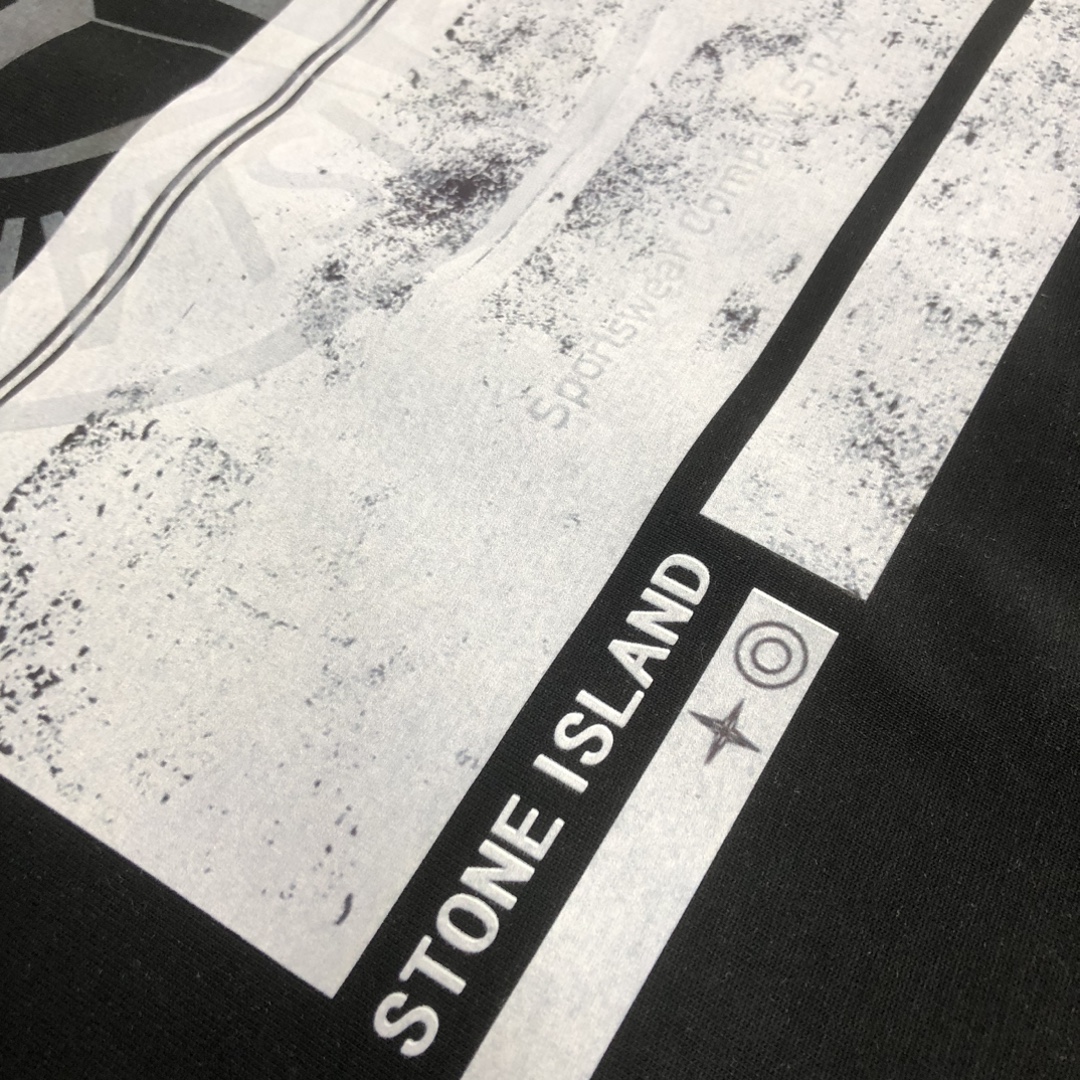 Stone Island Custom Cotton T-Shirts: Latest Collection with Unique Design Style - 图片 6