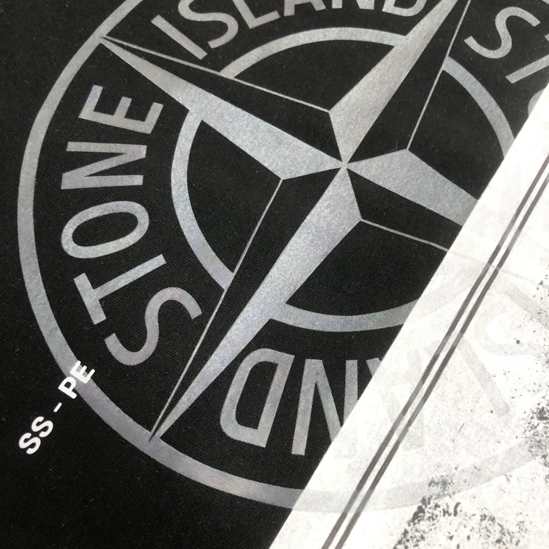 Stone Island Custom Cotton T-Shirts: Latest Collection with Unique Design Style - 图片 5