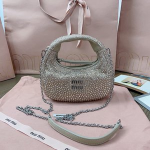 MiuMiu Luxury Bags Handbags Chains