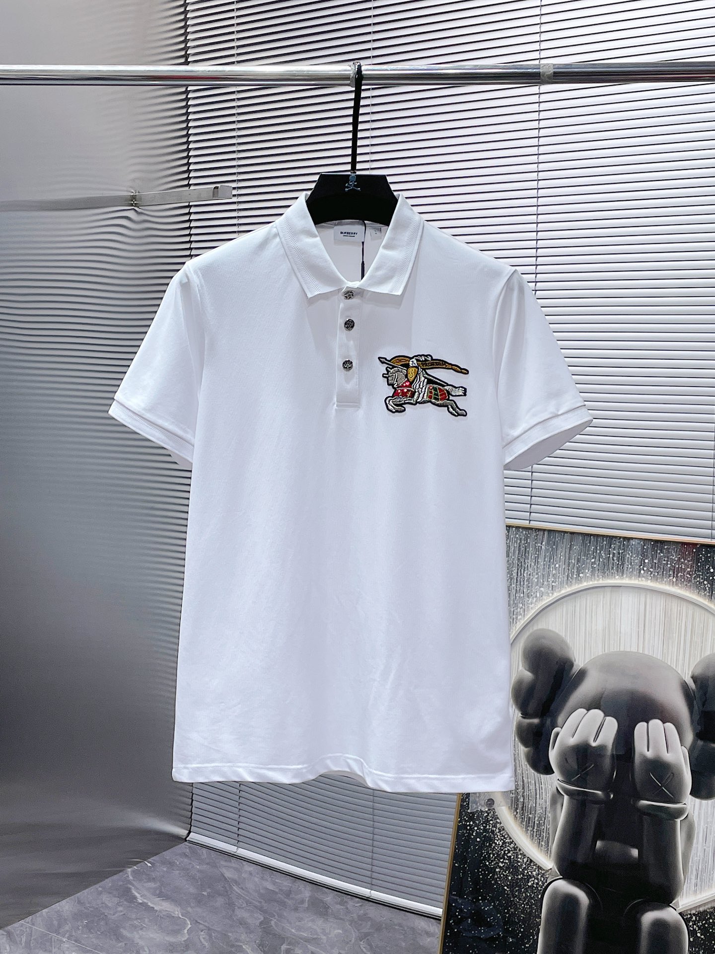    巴宝莉  Burberry  新款男士翻领短袖T恤 POLO衫，高端版本！专柜定制面料 透气舒适度