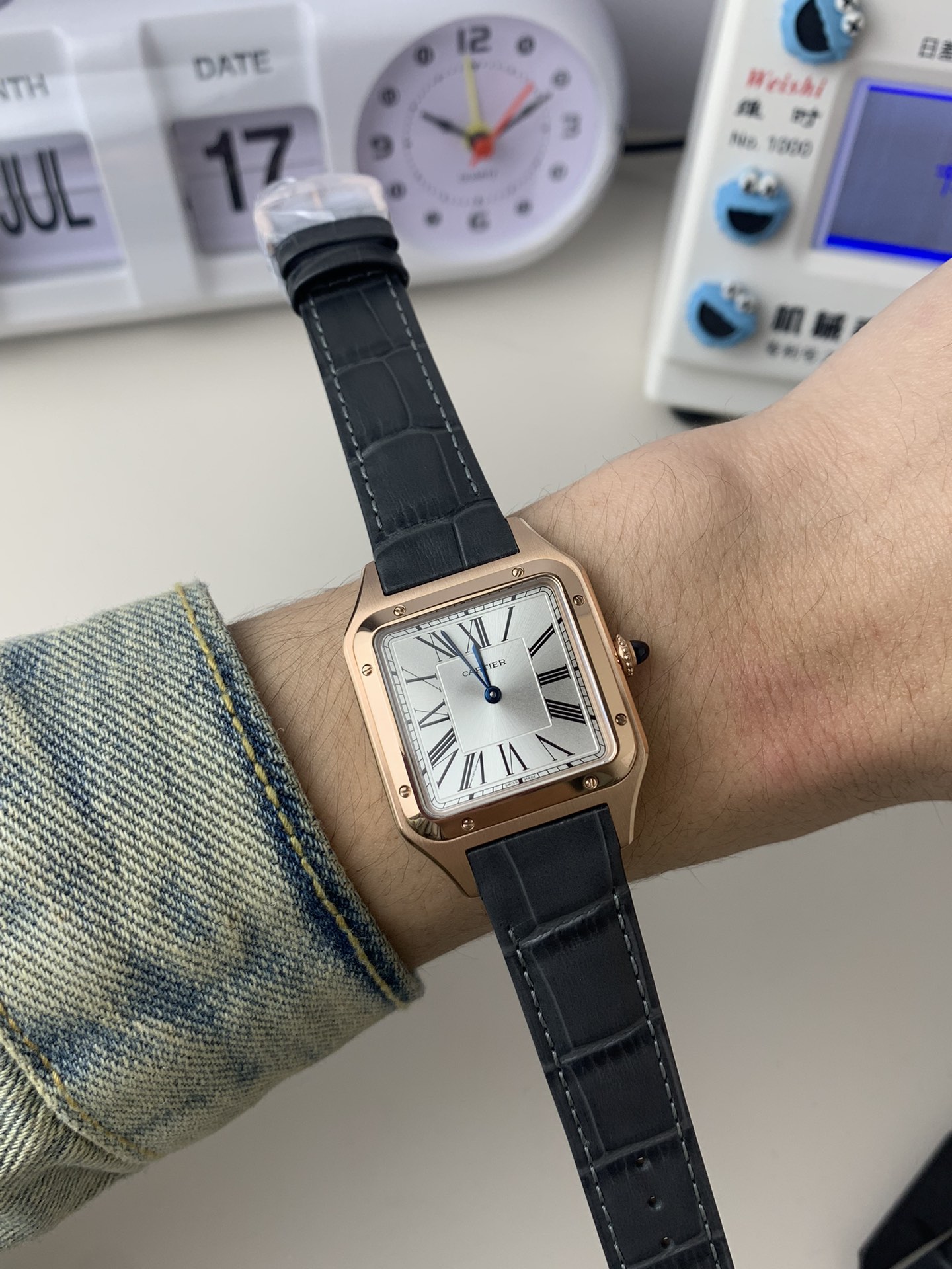 Cartier AF 卡地亚山度士 石英女款