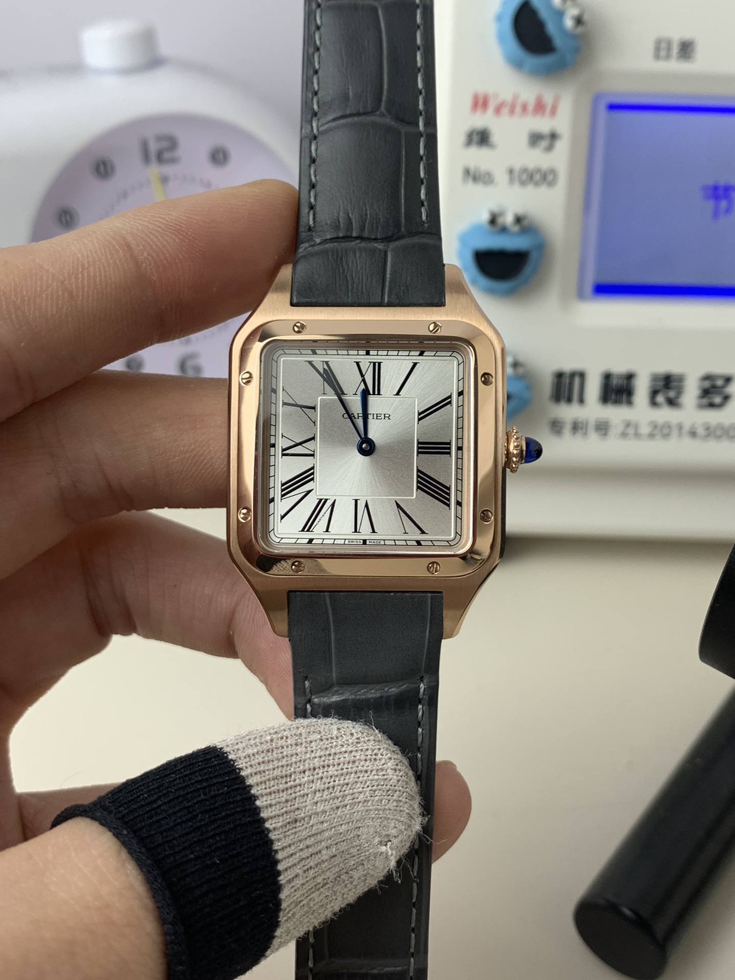 Cartier AF 卡地亚山度士 石英女款