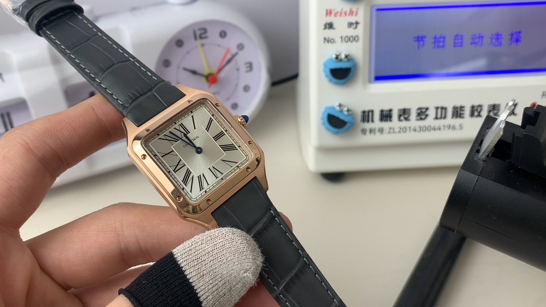 Cartier AF 卡地亚山度士 石英女款