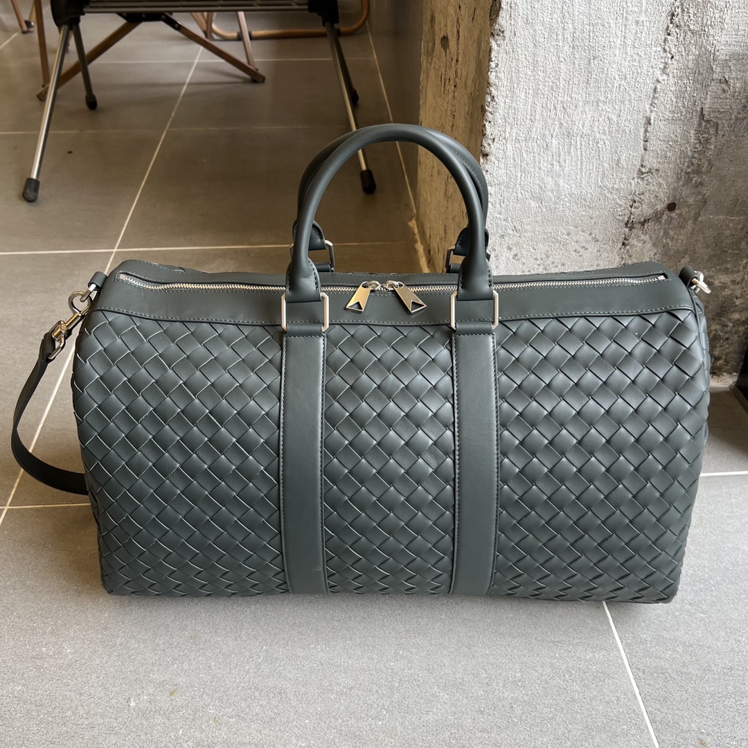 Bottega Veneta BV Intrecciato Bolsos de viaje Tejido Cuero de vaca