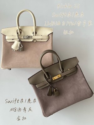Hermes Birkin Bags Handbags for sale cheap now Silver Hardware Chamois BK250420