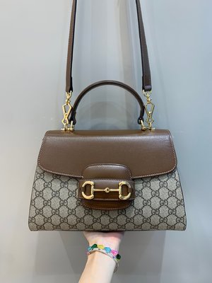 Gucci Horsebit Bags Handbags Brown 1955 Mini