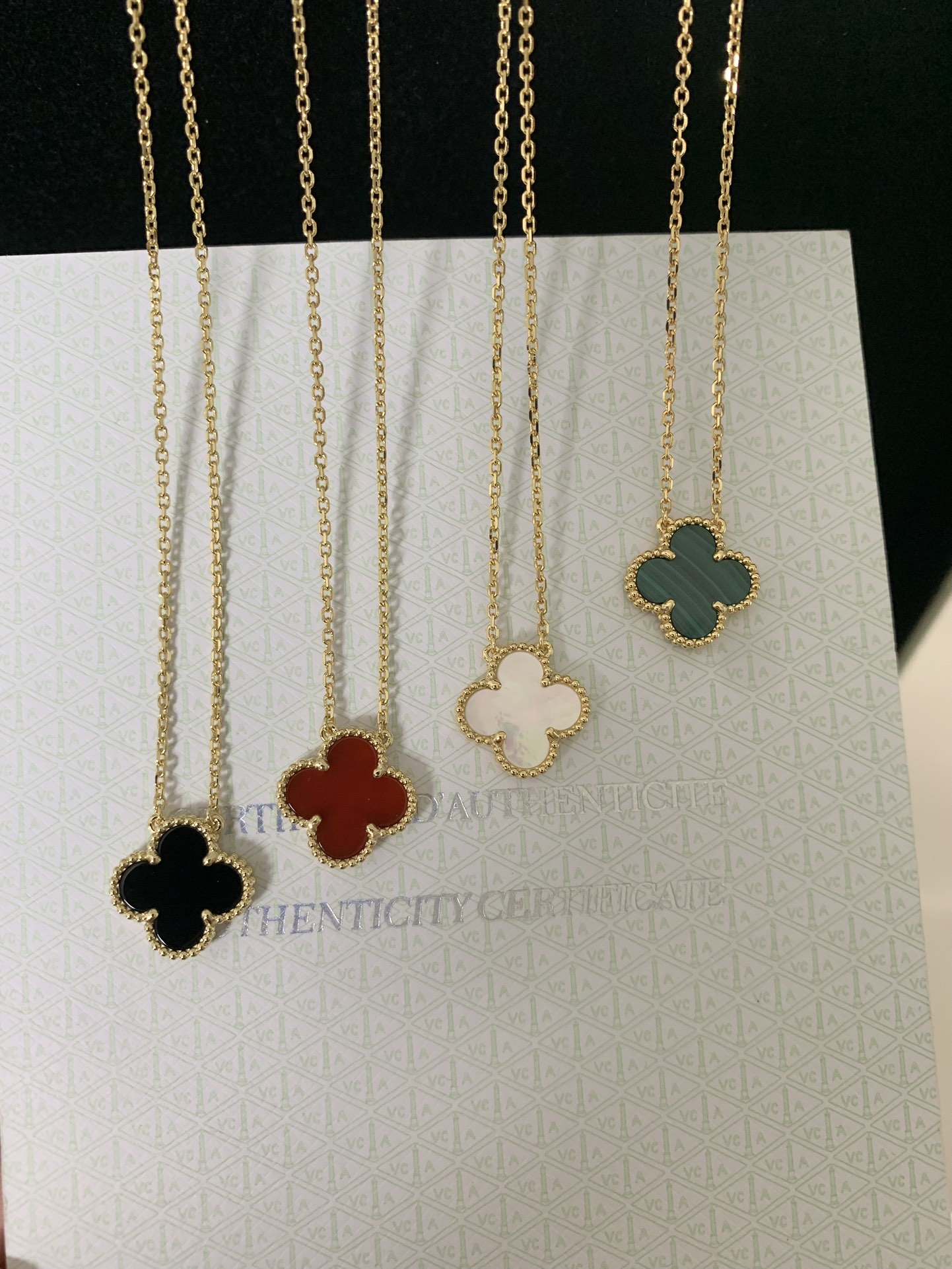 Online
 Chanel Jewelry Necklaces & Pendants Black Blue Red White Polishing 925 Silver Chains