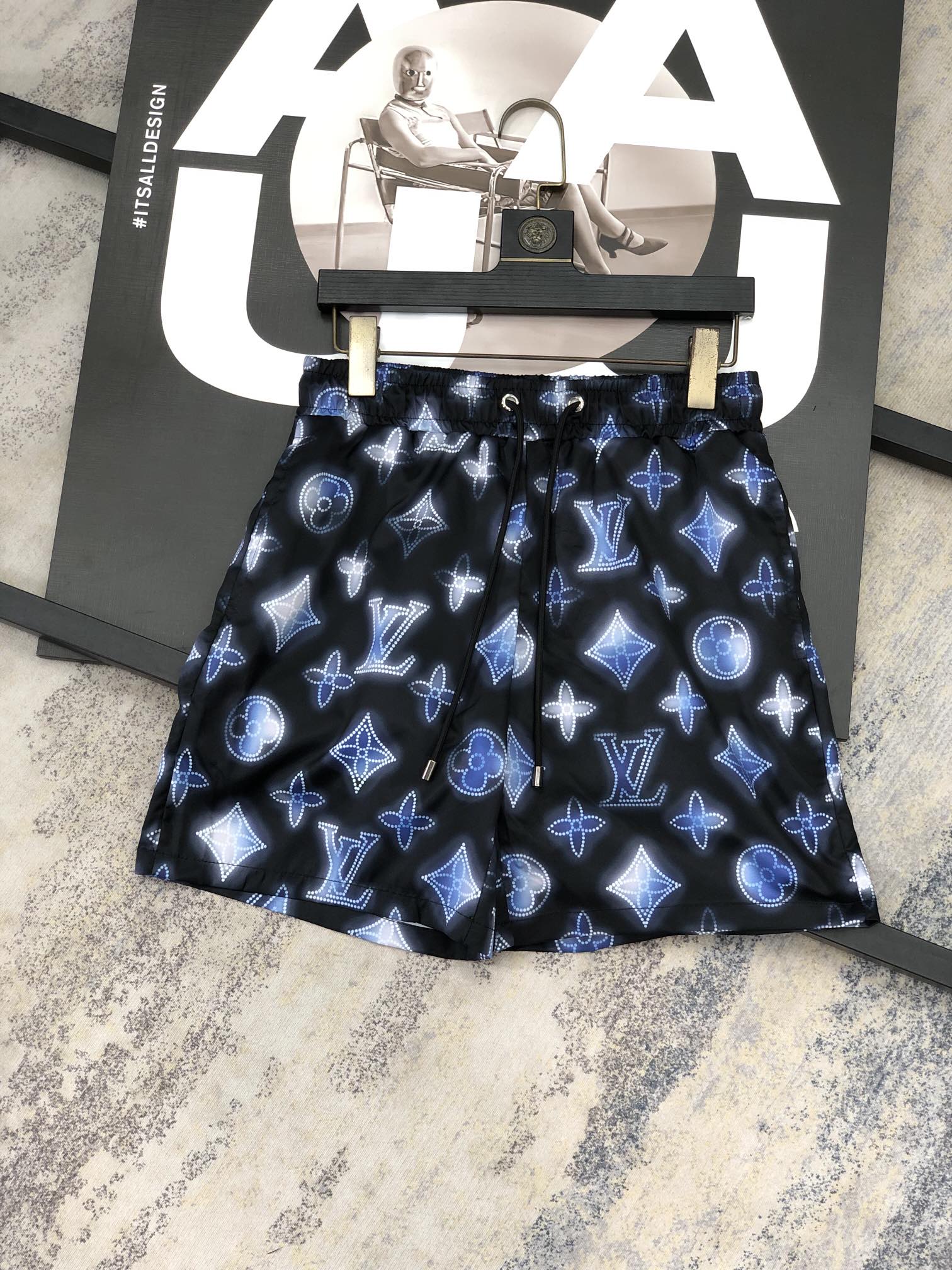 Louis Vuitton Clothing Shorts Unisex Men Summer Collection Beach