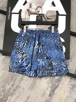 Dior AAA+
 Clothing Shorts Unisex Men Summer Collection Beach