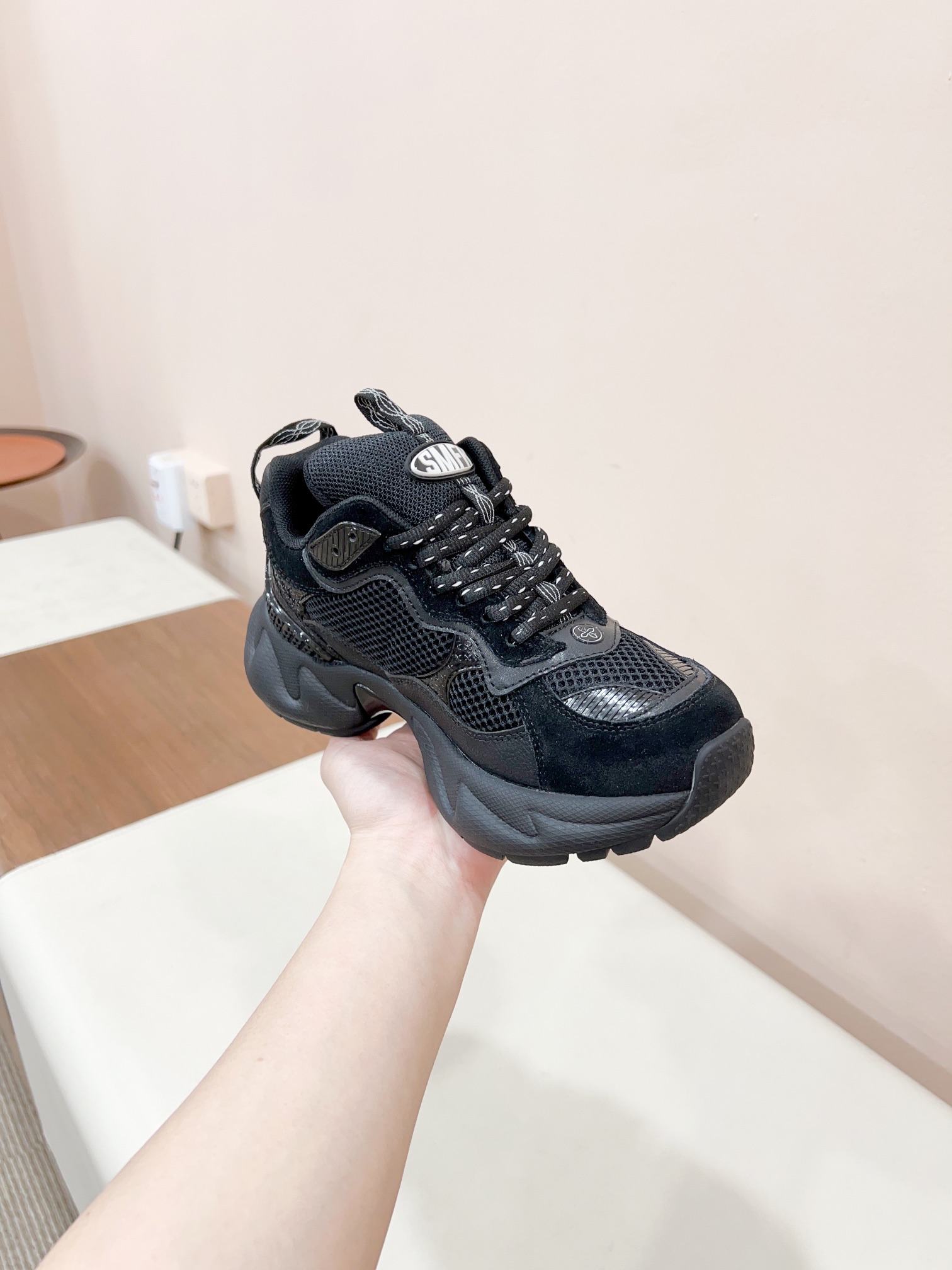 2024 SMF Quail Certified High-Quality Shoes with Zirconium Fabric and Original Design - 图片 5