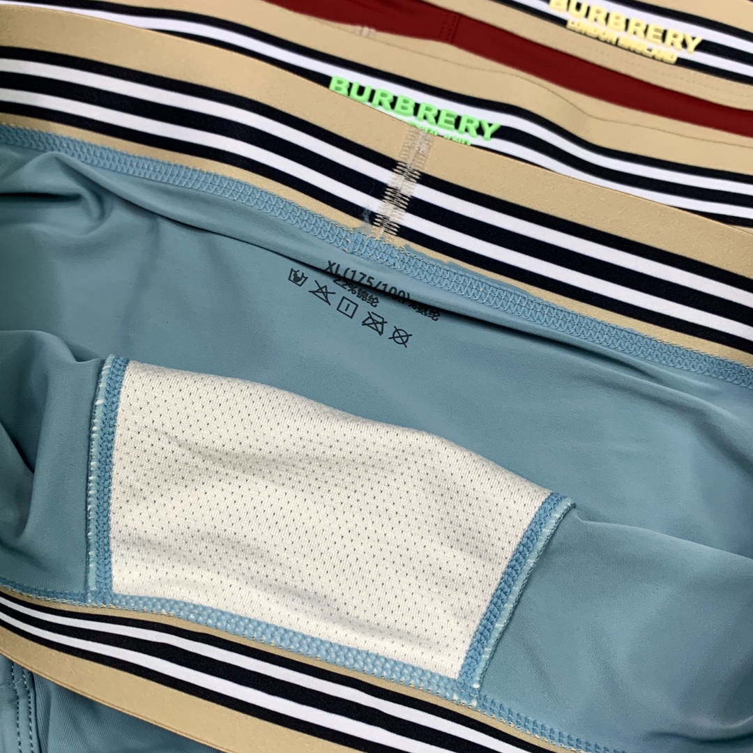 🔥🔥🔥特别推出：巴宝莉系列平角空调内裤~一盒三条 进口冰丝无痕工艺，外贸正品订单，贴身之物不能迁就，内裤