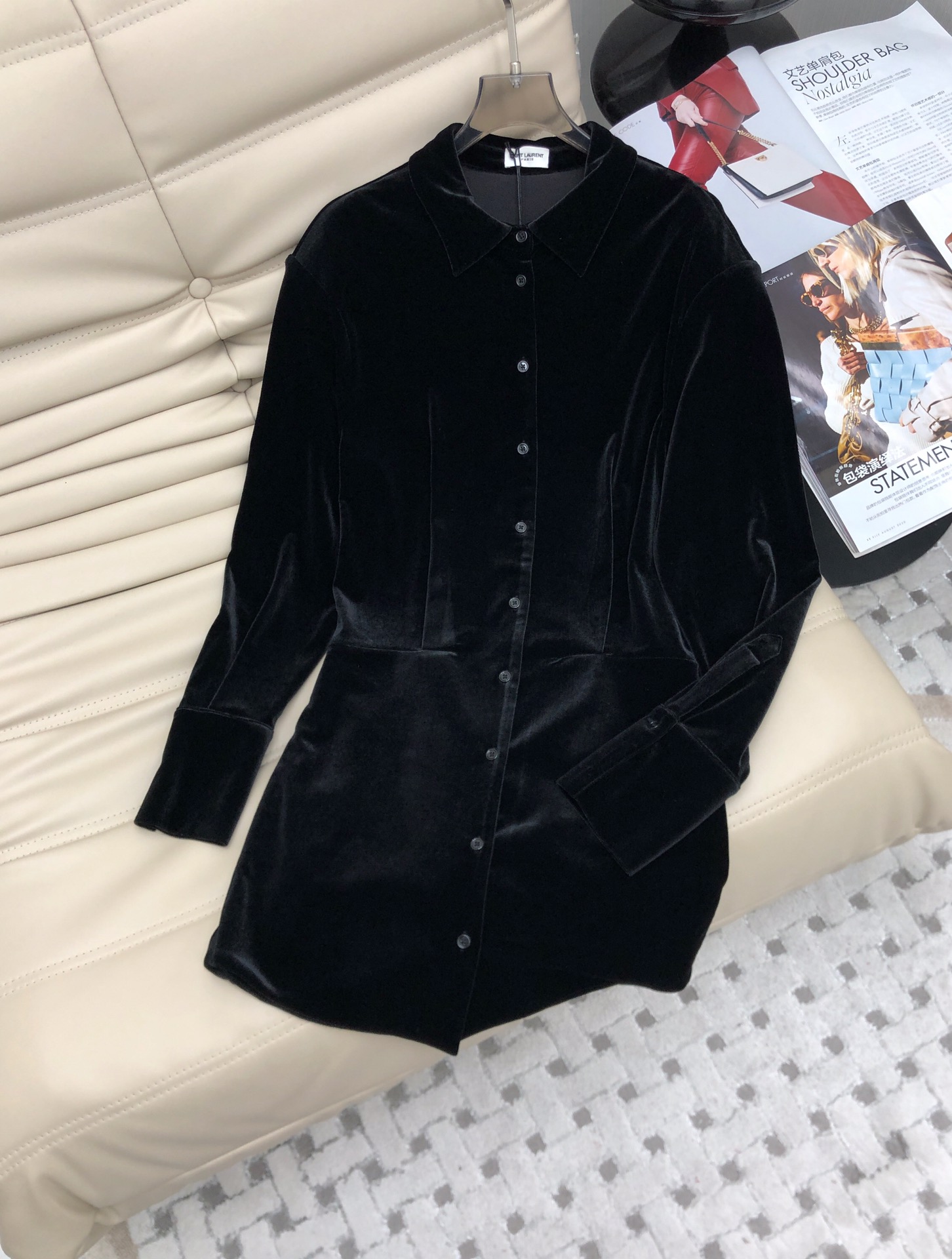 Yves Saint Laurent Clothing Dresses Buy Luxury 2023
 Black Silk