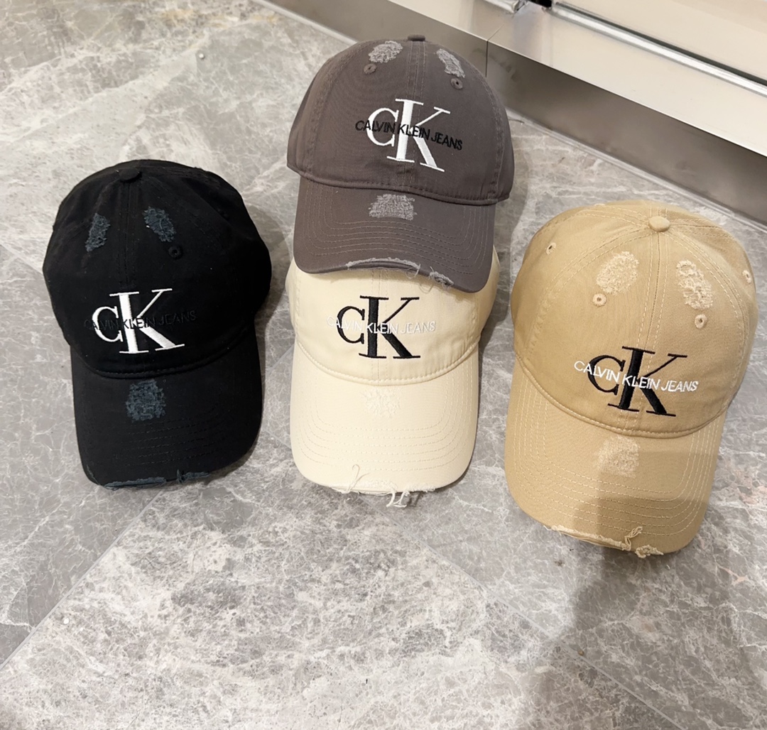 CK新款棒球帽新推出洗水牛仔系列休闲百搭衣橱搭配神器