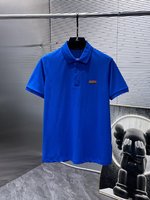 Zegna AAA
 Clothing Polo T-Shirt Men Short Sleeve