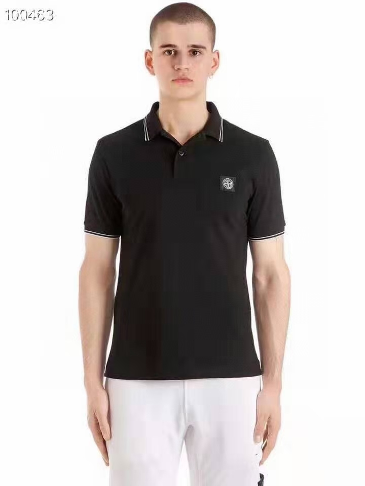 Where can you buy a replica
 Stone Island Clothing Polo Sell Online Luxury Designer
 Black Grey White Embroidery Cotton