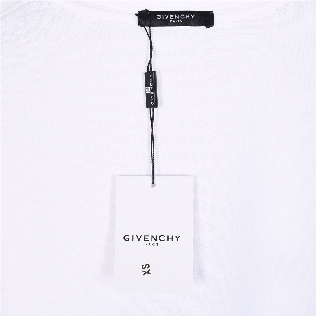 GIVENCHY纪梵希 24ss大白鲨印花短袖