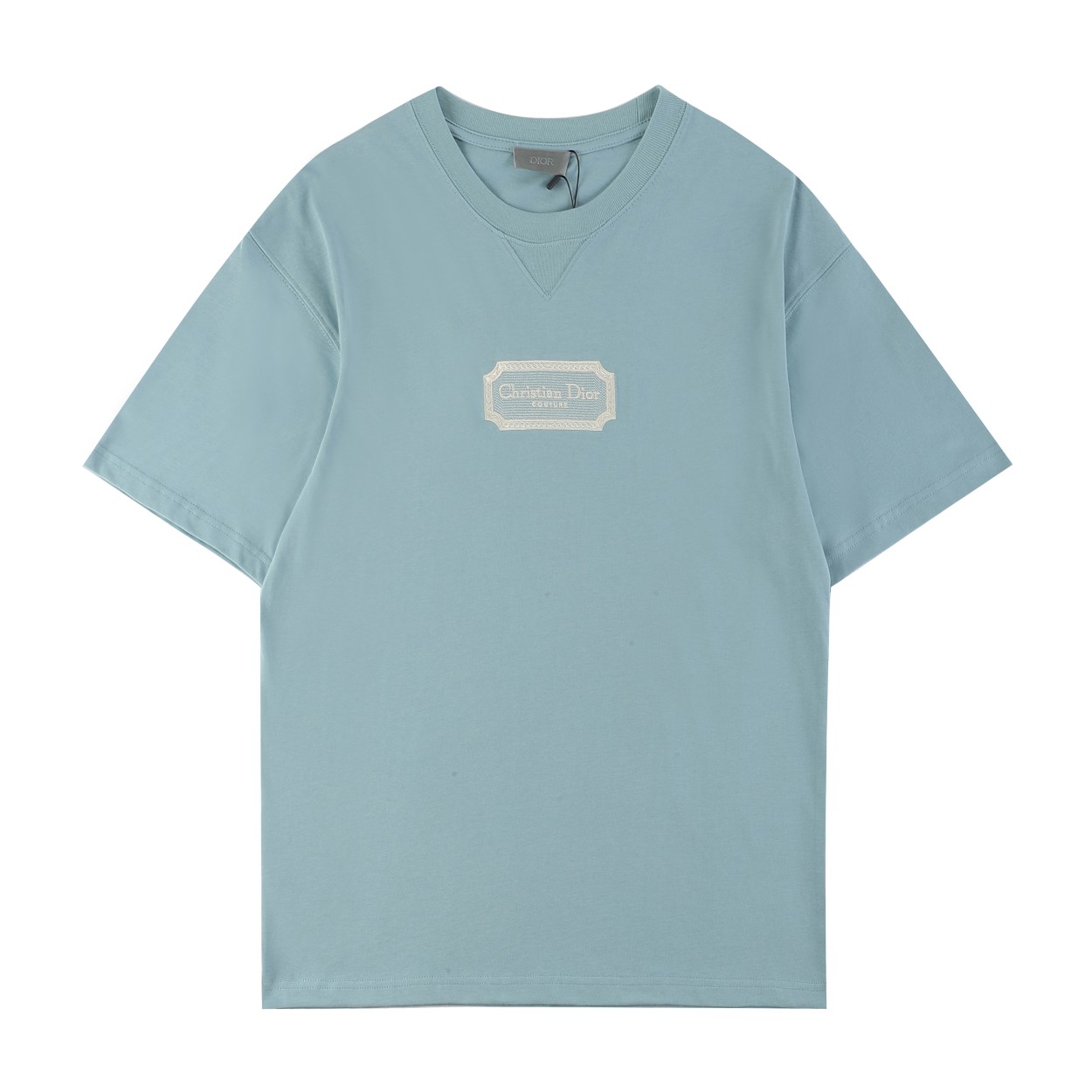 Camiseta de manga corta de primavera y verano DIO Di * 2025SS nuevo modelo, proceso de bordado Tajima con el logo de la…