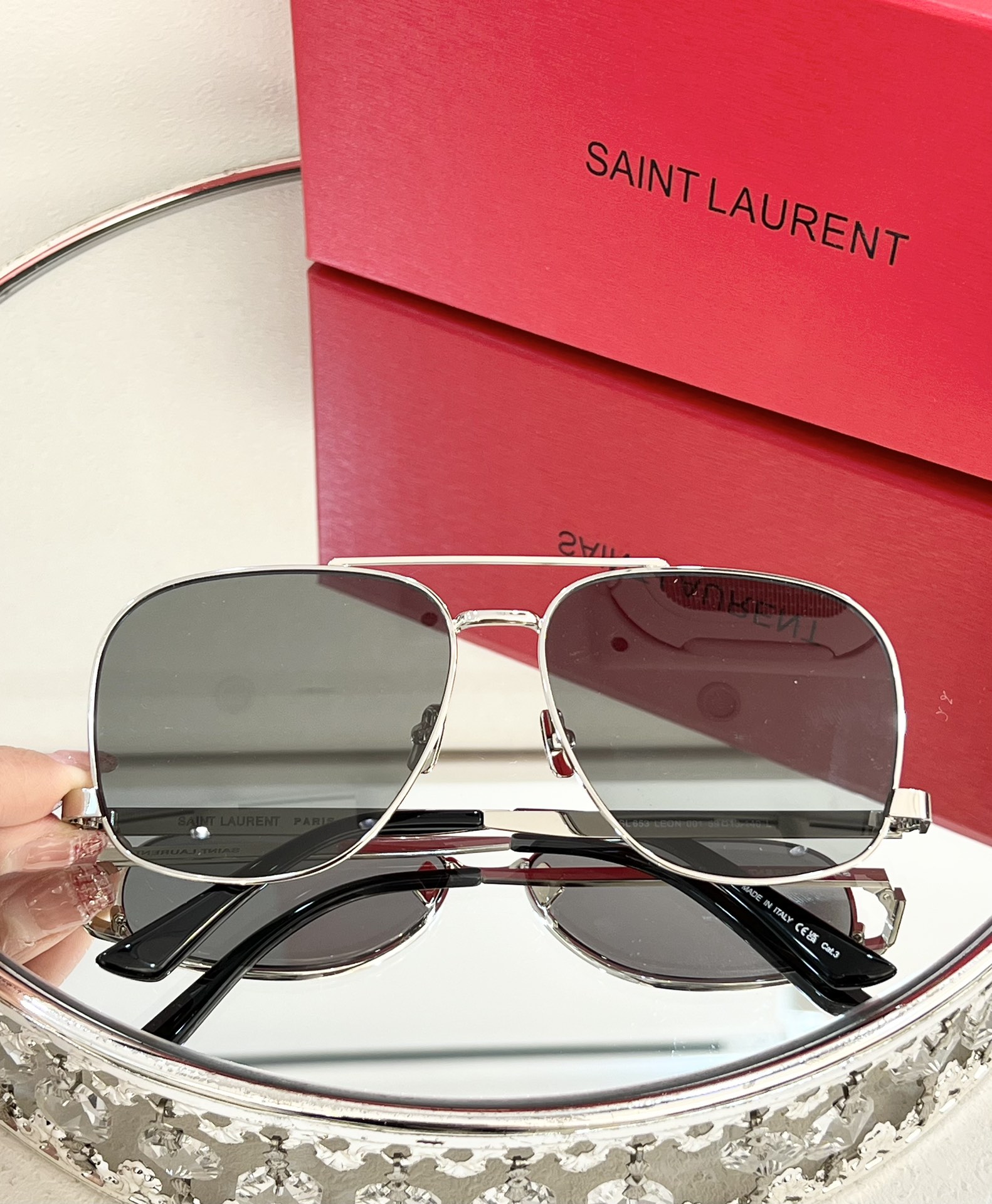 SAINTLAUREN*MODELSL653SIZE59口13-140