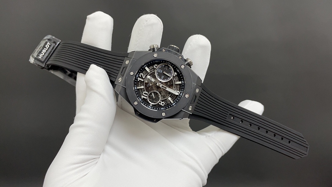 Hublot 2024全场特价 今日推荐 大爆炸 黑陶瓷 42mm 1280机