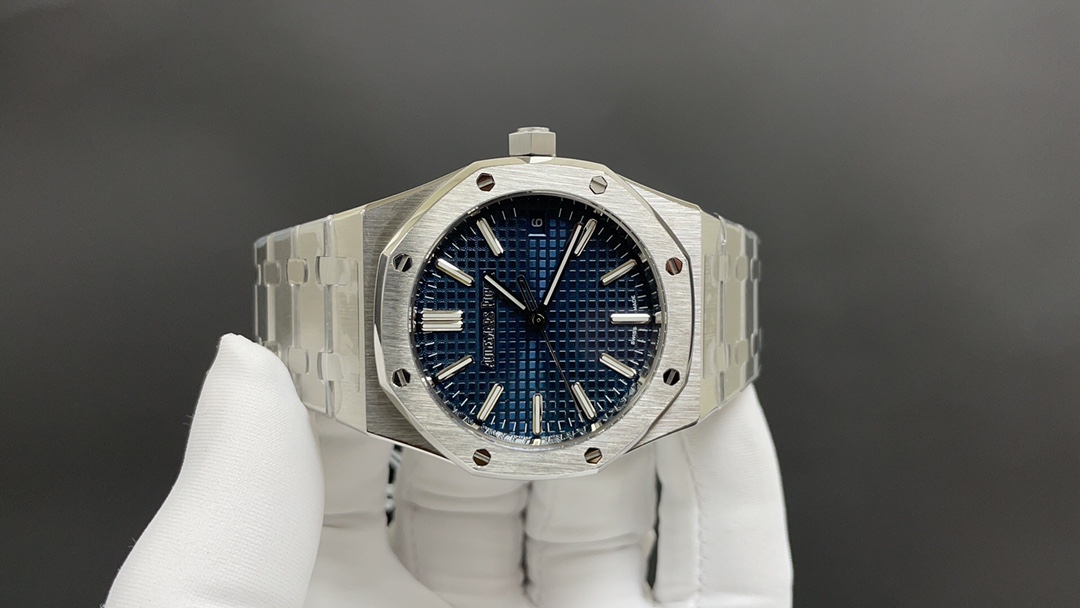Audemars Piguet 2024全场特价 今日推荐 白壳蓝面 39mm 9015机