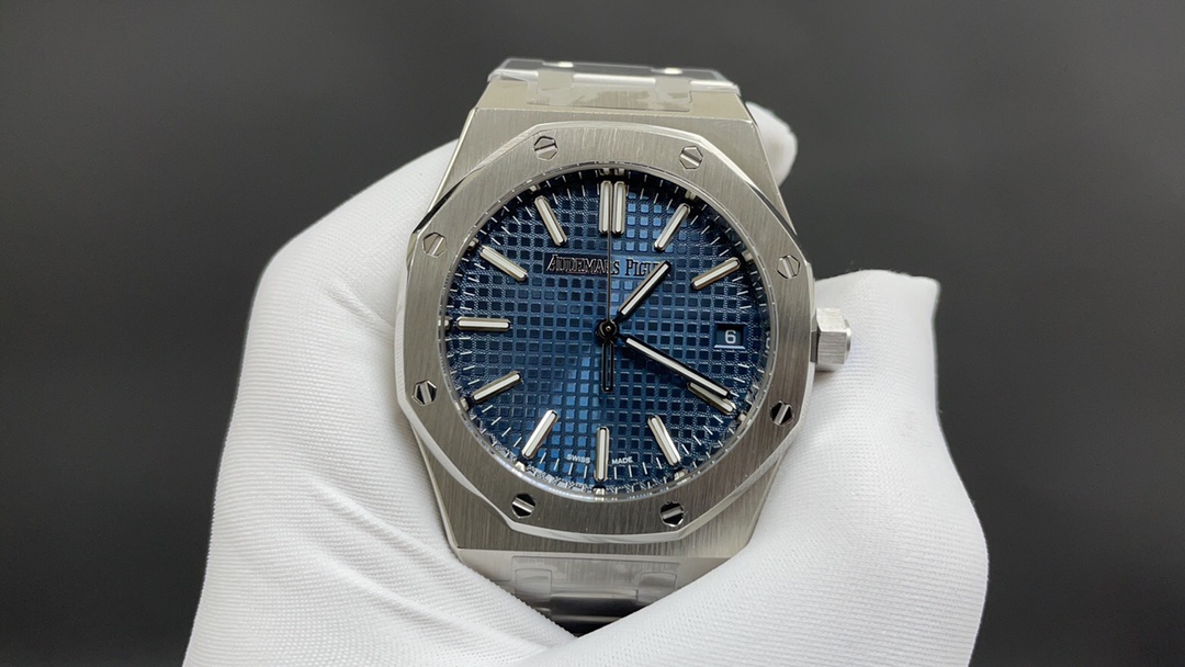 Audemars Piguet 2024全场特价 今日推荐 白壳蓝面 39mm 9015机
