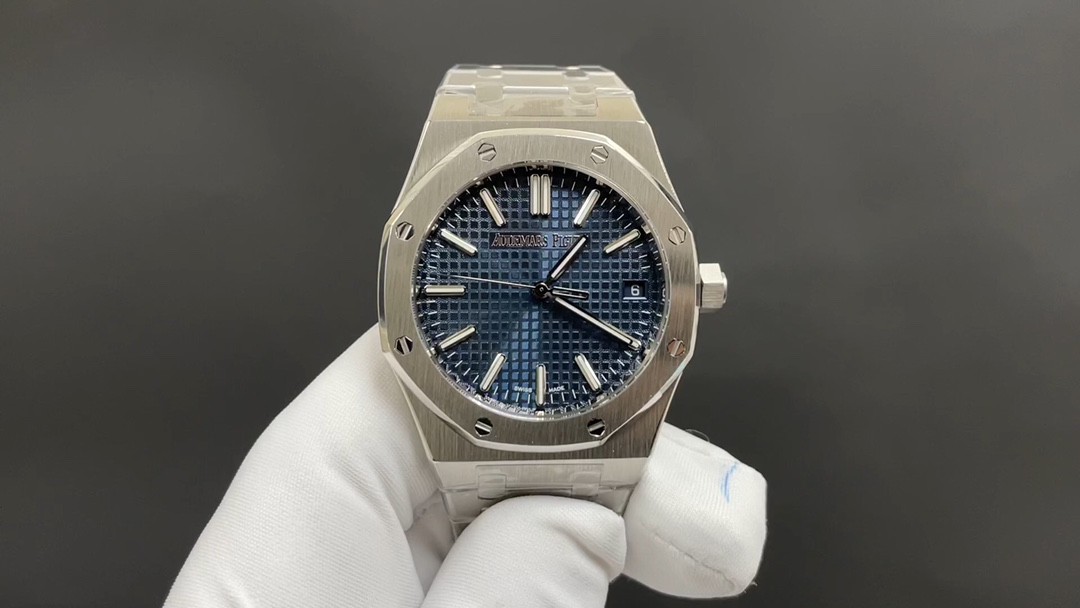 Audemars Piguet 2024全场特价 今日推荐 白壳蓝面 39mm 9015机