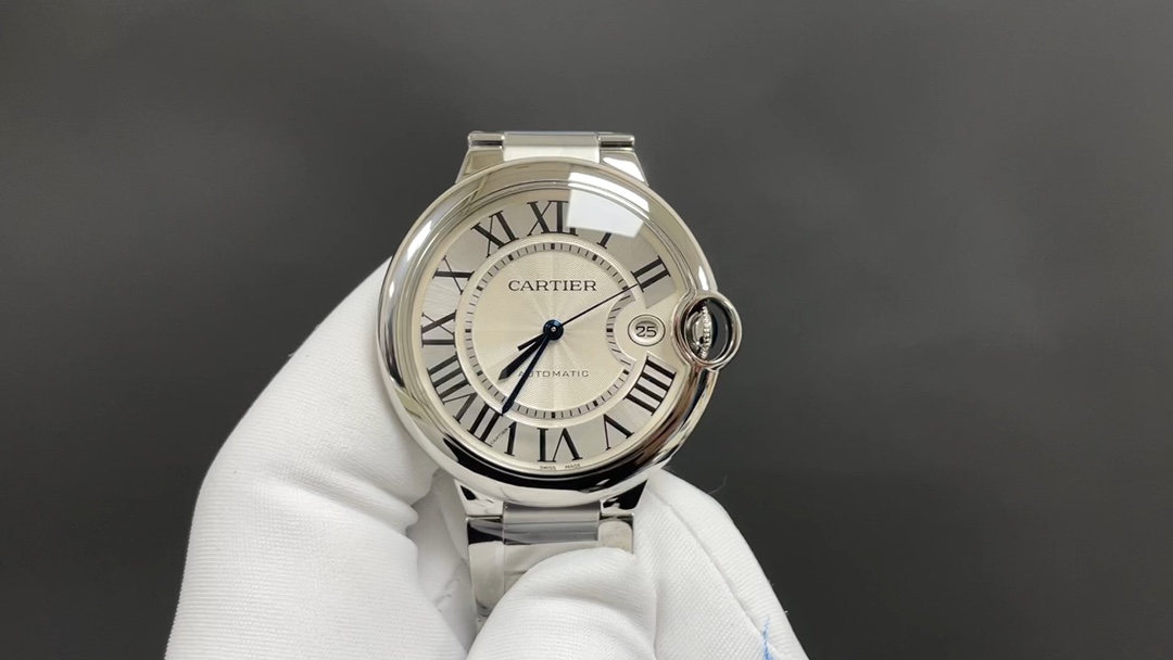 Cartier 2024全场特价 今日推荐 蓝气球 白壳 40mm 2824机