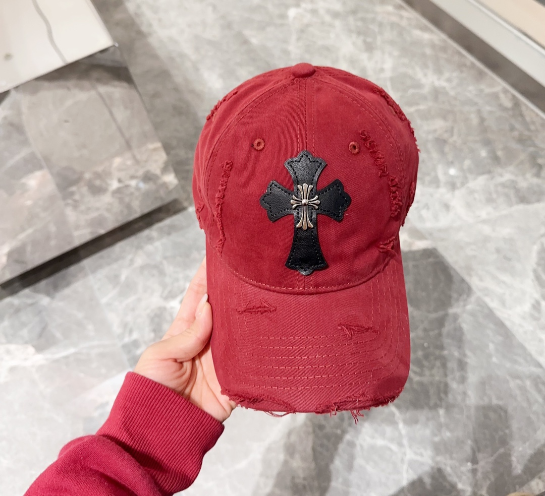 NO:191366,Crowxin spring ripped street style cotton baseball cap, personalized and fashionable style, classic cross logo, casual and cool feeling, neutral style, same style for men and women!  A variety of colors, super easy to match!  Head circumference: 56-58cm can be used for hats, fisherman hats, baseball hats, knit hats, hats, chrome hearts, espadrilles, hats19860909克罗心春款破洞街头风棉布棒球帽,个性时尚款 经典十字架标志,休闲带点酷酷的感觉,中性款 男女同款！多种色系,超好搭！ 头围:56-58cm均可帽子渔夫帽棒球帽针织帽,帽子,chrome hearts,espadrilles,hats,hat