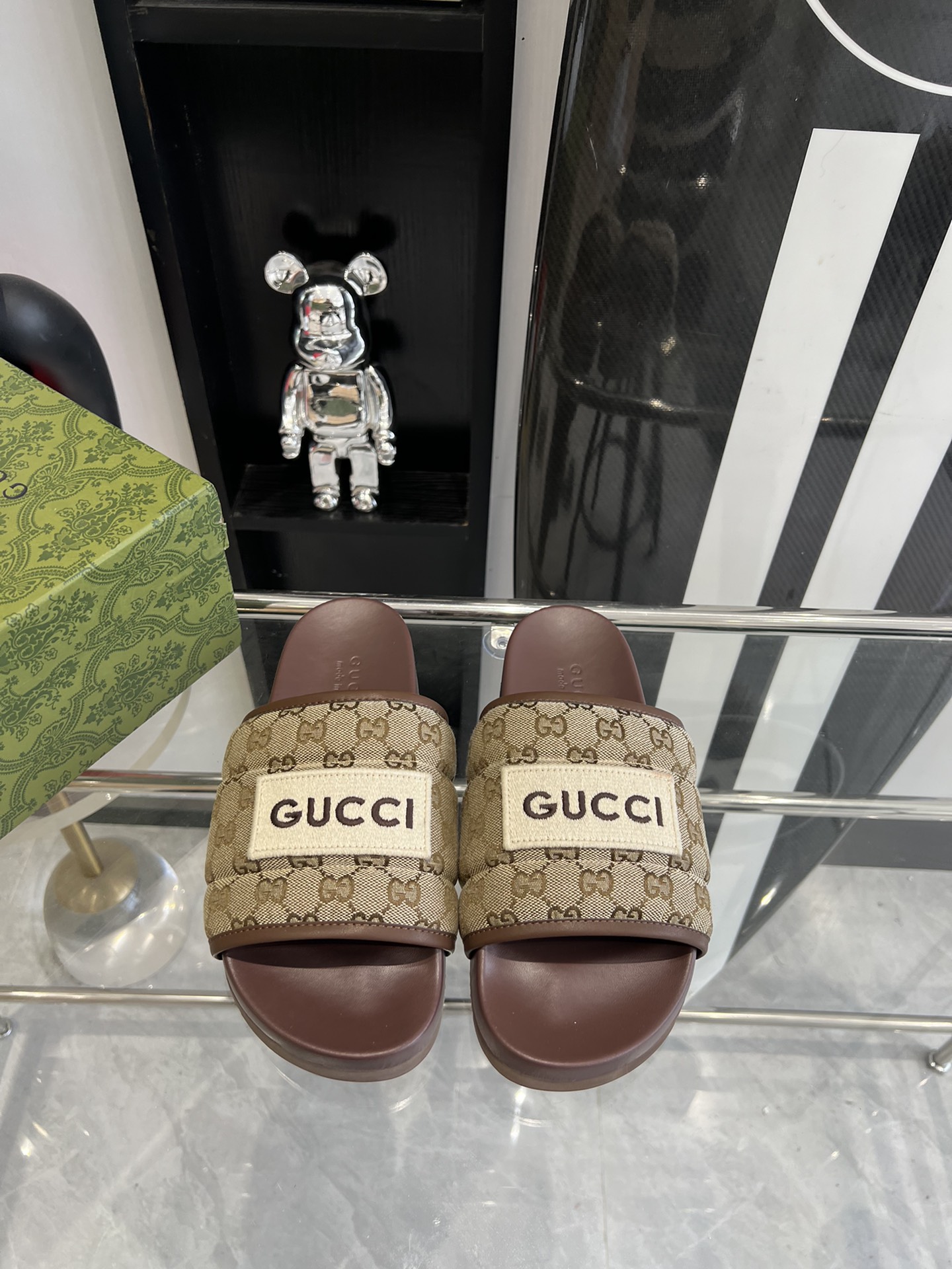 Gucci Knockoff
 Scarpe Sandali Pantofole Unisex Collezione Primavera/Estate Spiaggia